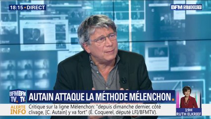 Eric Coquerel répond à Clémentine Autain: "Ce qui me pose problème, c'est qu'elle a l'air de penser qu'il faut tout rebâtir de zéro"