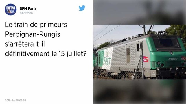 Le train de primeurs Perpignan-Rungis va-t-il s’arrêter le 15 juillet, malgré la promesse du gouvernement ?