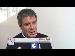 Visita de Facundo Manes al INTEMA