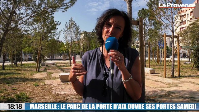 Le 18:18 - Marseille : la première tranche du parc urbain de la Porte d'Aix ouvre ses portes samedi