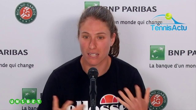 Roland-Garros 2019 - Johanna Konta is Happy to be in the semi-finals of Roland-Garros