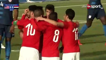 ملخص مباراة منتخب مصر الأوليمبي 2 -0 منتخب امريكا الأوليمبي