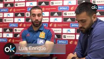 Dani Carvajal, sobre Luis Enrique y la Selección Española