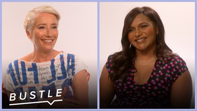 Mindy Kaling and Emma Thompson Solve Your Awkward Office Drama