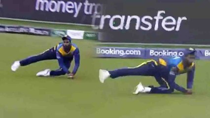 World Cup 2019 AFGvsSL: Thisara Parera takes a blinder to dismiss Hazratullah Zazai | वनइंडिया हिंदी