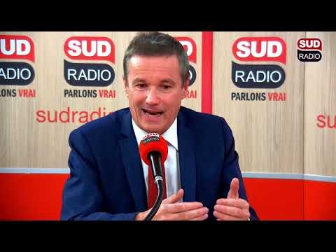 Le petit déjeuner politique Sud Radio - Nicolas Dupont-Aignan
