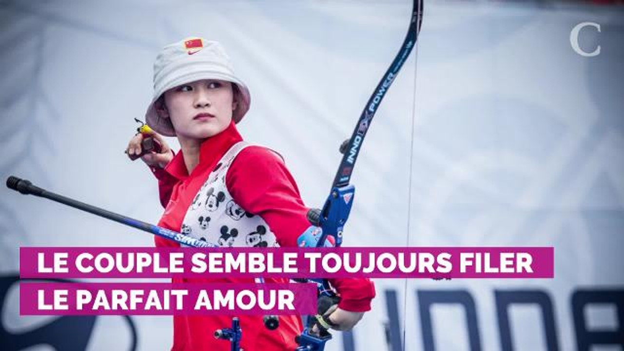 PHOTOS. Elodie Gossuin et Bertrand Lacherie complices et amoureux dans les tribunes de Roland Garros