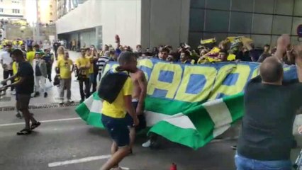 Gran Ambiente en Cádiz Antes del Partido Contra el Extremadura