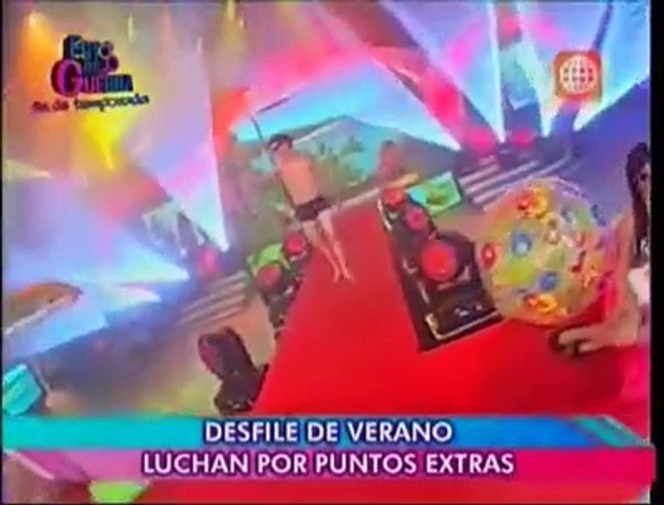 Desfile verano Esto es Guerra Natalie Vertiz, Angie Arizaga, Sully Saenz, Melissa Loza 04.06.2019