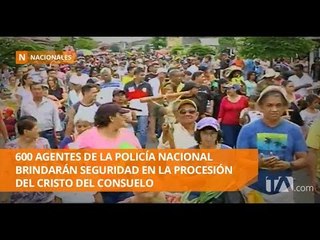 Operativo de seguridad acompañará a los fieles de la procesión en Guayaquil  - Teleamazonas