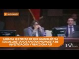 Llueven críticas en contra de la presidenta de la Asamblea tras audio filtrado - Teleamazonas