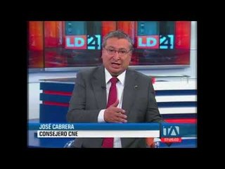 José Cabrera, Consejero del CNE