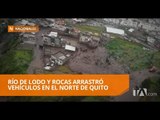 Un fuerte aluvión afectó al barrio Pinar Alto  - Teleamazonas