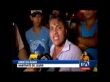 Varios bienes dañados tras violentos enfrentamientos por supuesto fraude en Jujan -Teleamazonas