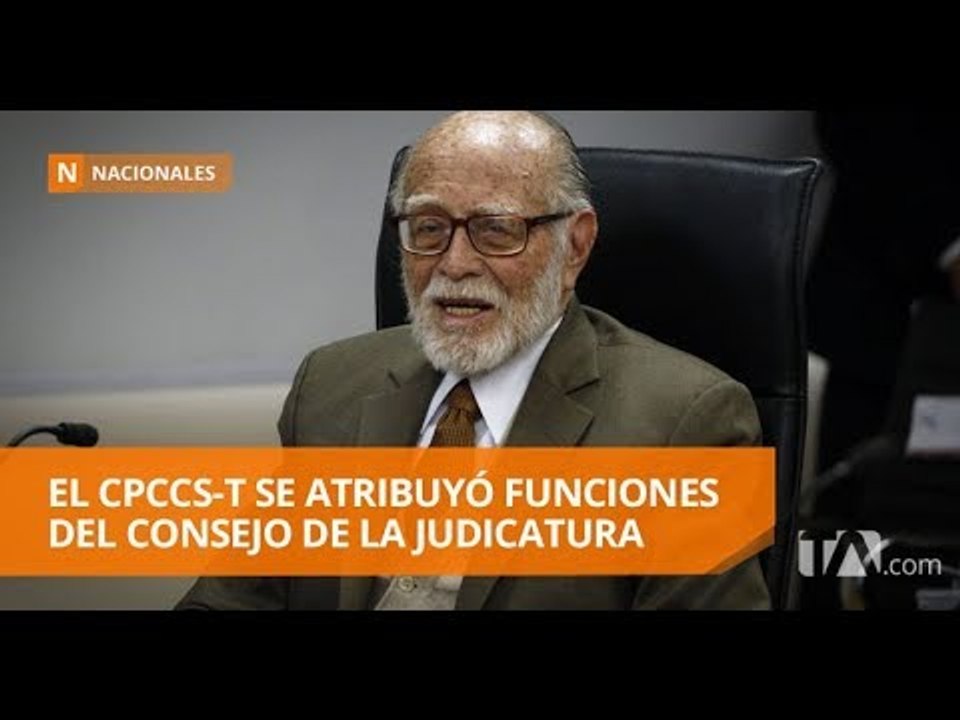 El CPCCS-T designó a Wilson Toainga como fiscal general subrogante - Teleamazonas