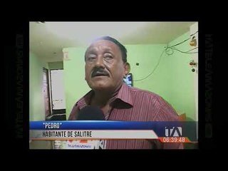 Salitre sigue bajo el agua