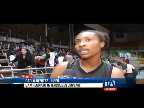 Campeonato Interclubes Juvenil de básquet se desarrolla en Quito