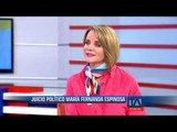 Asambleísta Cristina Reyes, sobre juicio político a María Fernanda Espinosa