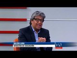 Milton Luna, ministro de Educación, sobre inicio de clases en régimen costa