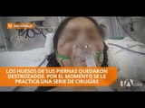 La única deportista sobreviviente tras accidente de tránsito lucha por su vida  - Teleamazonas