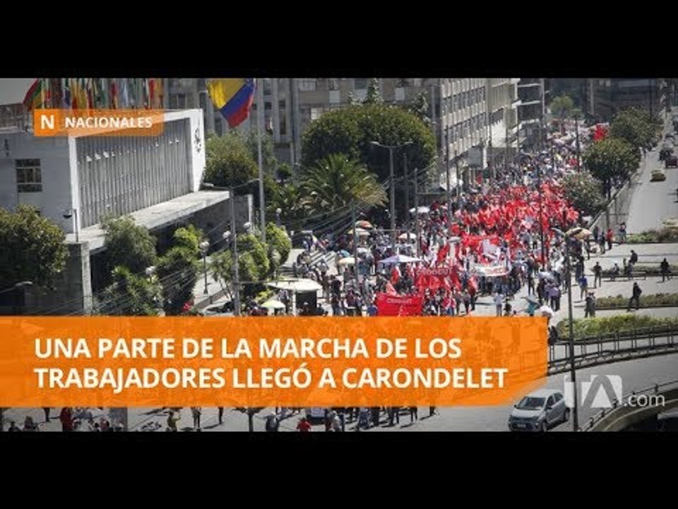 Trabajadores demandan empleo, estabilidad y mejores condiciones - Teleamazonas