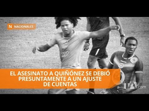 La Policía capturó a uno de los sospechosos del crimen del joven futbolista - Teleamazonas