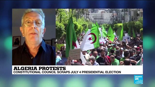 Algeria protests : constitutional council scraps July 4 presidential election