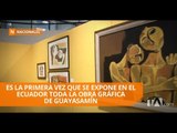 Obra completa de Oswaldo Guayasamín se exhibe en el centro cultural de la PUCE - Teleamazonas