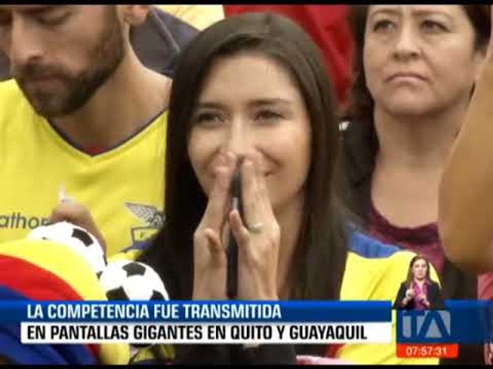 Ecuador festejó el triunfo de Richard Carapaz
