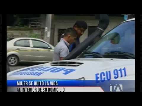 Una mujer se suicido al interior de su vivienda