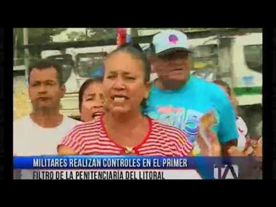 Militares realizan controles en la penitenciari...