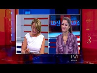 Andrea Sotomayor, secretaria del Deporte, sobre apoyo a Carapaz