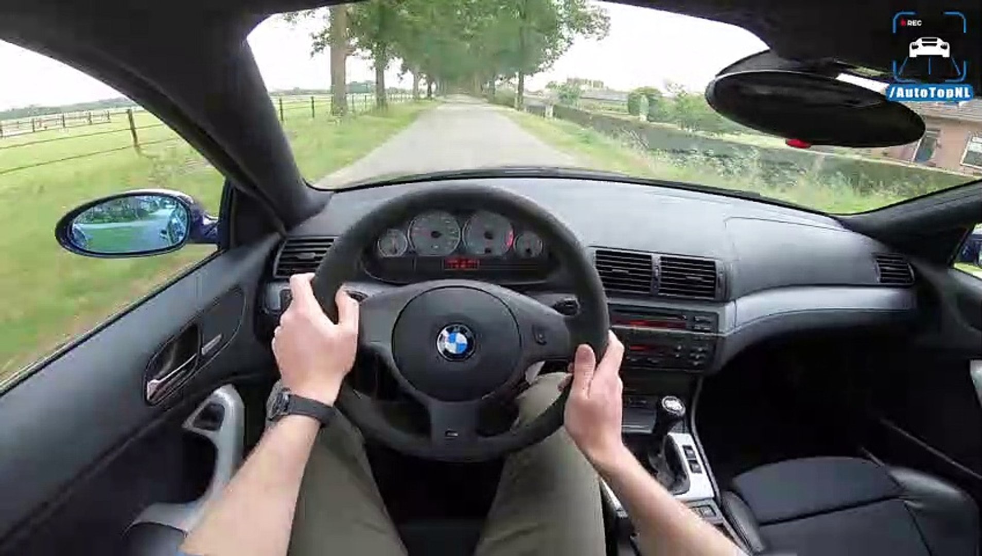 BMW M3 E46 CS / Competition POV Test Drive by AutoTopNL - Dailymotion Video