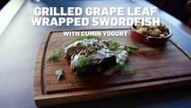 Recipe: Swordfish in Grape Leaves