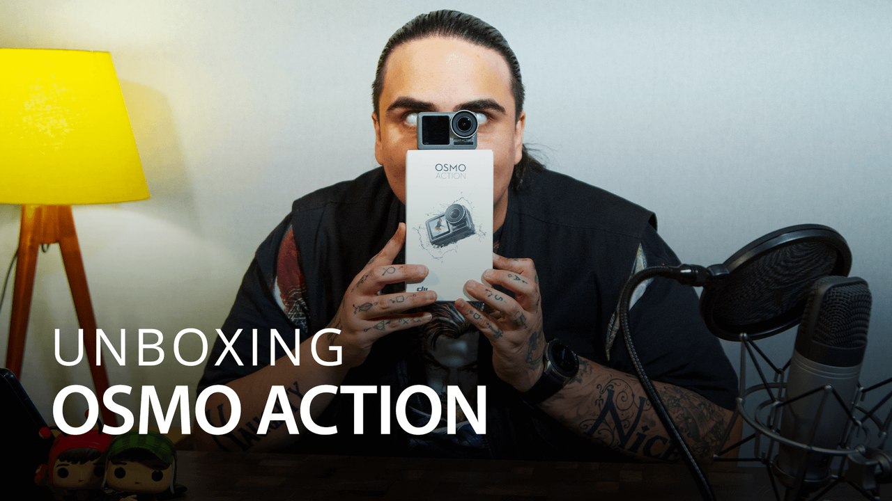 DJI OSMO ACTION, o fim da GOPRO? [unboxing]