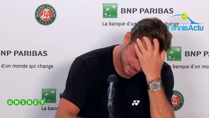 Roland-Garros 2019 - Stan Wawrinka : "Je vais me reposer un petit peu, ensuite, il faut repartir sur le gazon tout de suite"