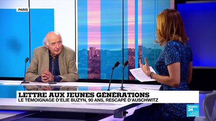 "Lettre aux jeunes générations" :  le témoignage d'Elie Buzyn, rescapé d'Auschwitz