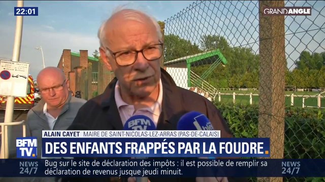 Jeunes foudroyés: le maire de St-Nicolas-lez-Arras affirme que deux enfants sont partis au centre hospitalier de Lille