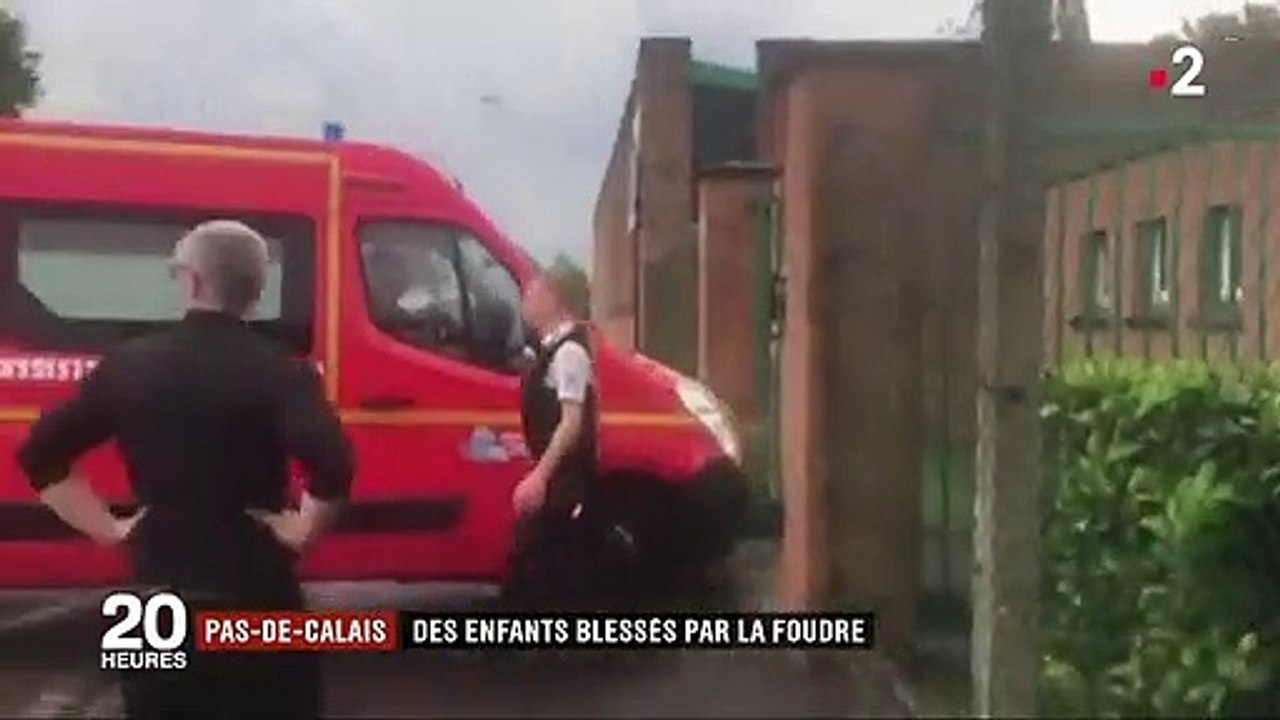 Pas-de-Calais : des jeunes footballeurs blessés par la foudre