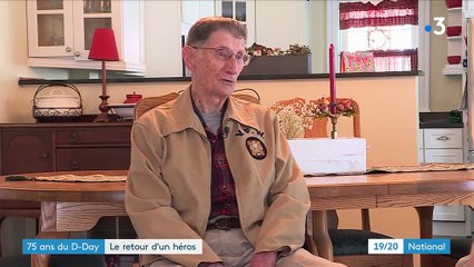 Débarquement : souvenir d'un héros de retour en Normandie