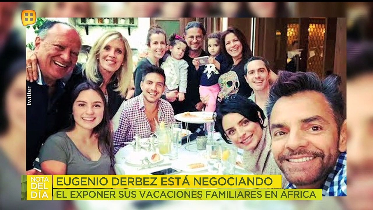 ¡La pequeña Aitana, hija de Eugenio Derbez, ya muestra dotes de artista!