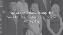 Ivanka and Tiffany Trump Had Very Different Interpretations of White Tie