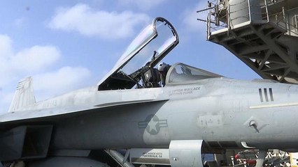 Die USS Abraham Lincoln ist am Persischen Golf