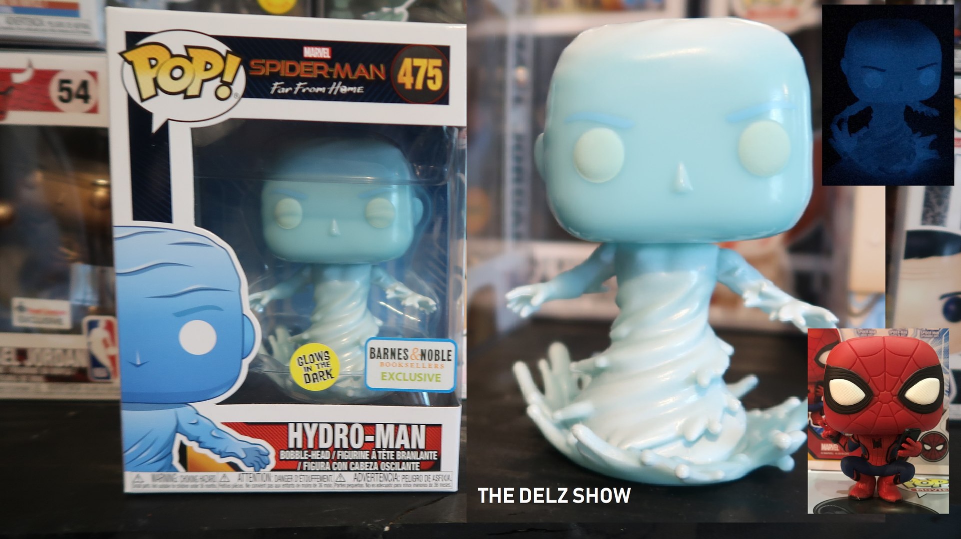 Marvel Spiderman Far From Home Movie Hydro Man Funko Pop Barnes & Noble  Glow In The Dark Exclusive - video Dailymotion