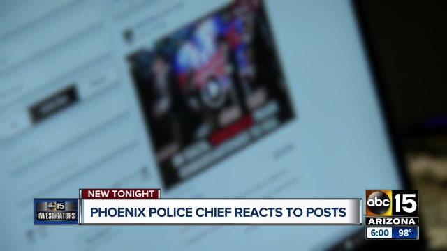 Phoenix officers exposed for racist, violent Facebook posts