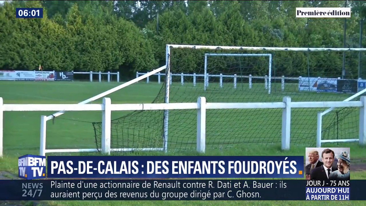 Adolescents foudroyés: ce qu'il s'est passé en plein entraînement de foot dans le Pas-de-Calais