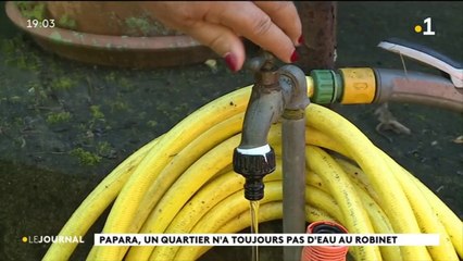 A Papara, la distribution d’eau ne coule pas de source