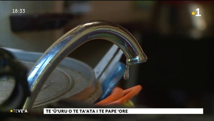 TH : A Papara, la distribution d’eau ne coule pas de source