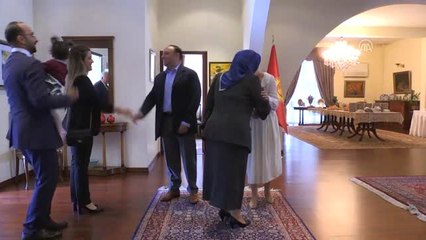 Türkiye'nin Bişkek Büyükelçiliğinde bayramlaşma