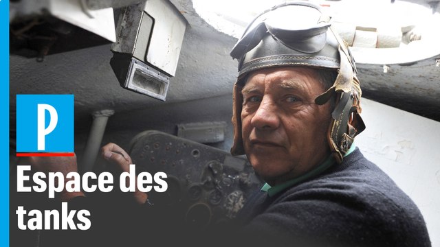 Il collectionne les chars de la Seconde Guerre mondiale